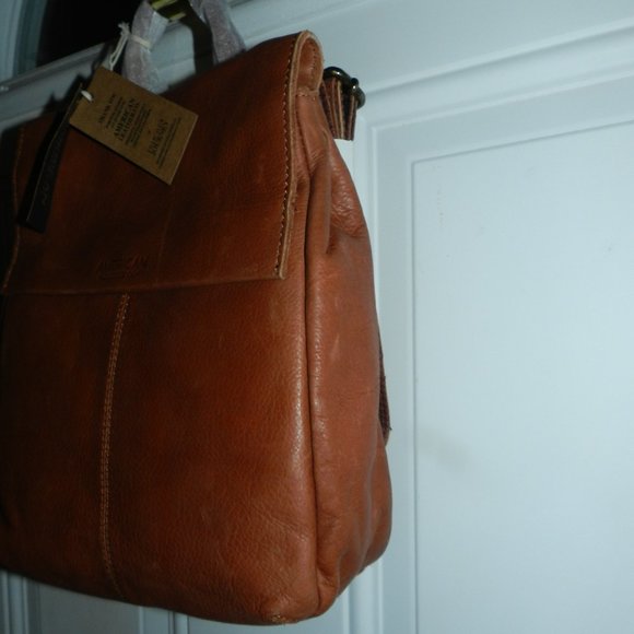 AMERICAN LEATHER CO. CO 💯% GENUINE LEATHER BACKPACK🎒BAG PURSE🆕SHIPS FAST⚡🚚 - Picture 13 of 14